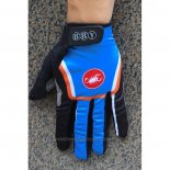 2020 Castelli Full Finger Gloves Blue Black (6)